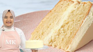 After 20 years of baking I never thought an eggless VANILLA CAKE could be this good [upl. by Ahsened579]