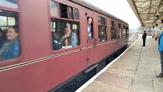 Class 50 departing Ramsbottom with two coaches [upl. by Rim656]