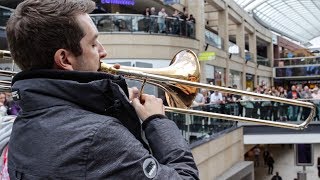 A surprise performance of Ravels Bolero stuns shoppers [upl. by Rodi]