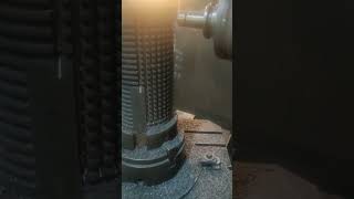 VERTICAL Groove and Metal Dust CNC MACHINEtrendingvideo [upl. by Atteugram]