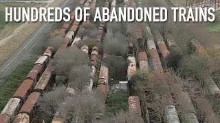 Exploring Greeces Train Graveyard [upl. by Nosiddam]