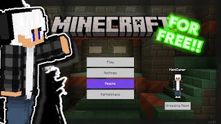 How To Download Minecraft  FOR FREE  100 Working [upl. by Yetti997]