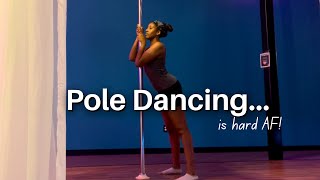 I tried Pole Dancing for the first time [upl. by Tye]