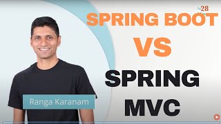 Spring Boot Vs Spring MVC  A Comparison [upl. by Yna428]