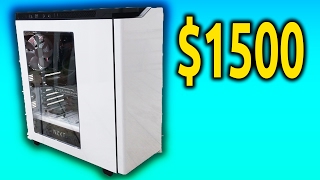 NEW 1500 4K Gaming PC Build 2017 [upl. by Ennagem]