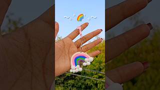 super cley keychain 🌈 2024 diy trending clay keychain [upl. by Julina]