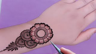 Very beautiful stylish mehndi design  easy amp simple mehndi design  mehndi ka design mehndi design [upl. by Onailerua]