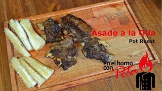 Asado a la Olla  Receta de comida típica paraguaya [upl. by Hitchcock]