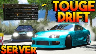 Trying The Most Fun Touge Drift Server In Assetto Corsa With Traffic [upl. by Phaedra644]