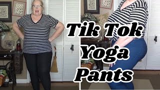 Tik Tok Yoga Pant PLUS SIZE [upl. by Ahsitniuq587]