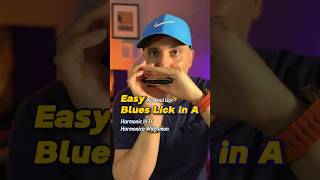 Unleash an Easy Triplet Blues Lick in A No Bend bluesharp [upl. by Abdul]