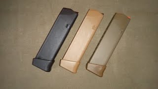 Glock 19X magazine in other colors DIY [upl. by Erdnua410]