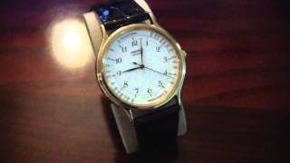 SEIKO 5S218A19 SWEEP SECOND PULSE WATCHMTS [upl. by Basilio462]