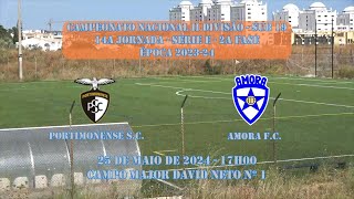 PORTIMONENSE S C VS AMORA F C SUB 19 CAMP NAC II DIV 14A JORN SERIE E 2A FASE [upl. by Gleason]