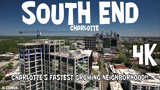 South End Charlotte 4K DJI Mavic Air 2S Drone Footage Stunning amp Cinematic Aerial Shots District [upl. by Rome]