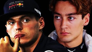 MAX VERSTAPPEN TOLD GEORGE RUSSELL WHAT HE WAS GOING TO DO F1 News [upl. by Flower]