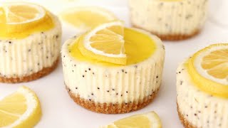 Mini Lemon Cheesecake Recipe  Top Tasty Recipes [upl. by Natika]