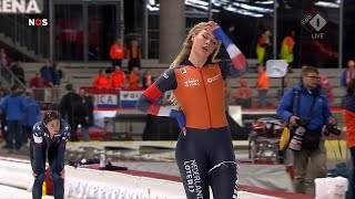 Jutta Leerdam World Championship Sprint 2024 [upl. by Pauletta]