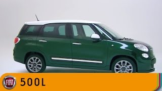 Fiat 500L MPW  Super Compact Family Car [upl. by Euhc152]