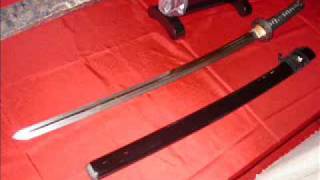 COLD STEEL JAPANESE IMPERIAL SERIES DOUBLE EDGE KATANA 88DEC [upl. by Mary]