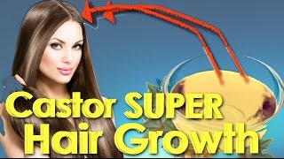 How to mix castor oil for faster growing hairHair loss preventionCastor oil hair growth challenge [upl. by Collyer696]