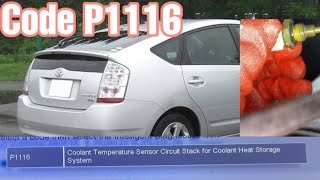 Toyota Prius de 20062008 Código P1116 [upl. by Desdamonna]