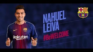 Nahuel Leiva  welcome to Barcelona B  Goals amp Skills [upl. by Lothario82]