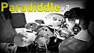 Aula de Bateria  PARADIDDLE APLICADO EM LEVADAS [upl. by Nohsid]