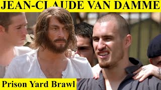 JEAN CLAUDE VAN DAMME Prison Yard Brawl IN HELL 2003 [upl. by Carmena70]