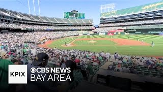 Fans tailgate at Coliseum on As final weekend in Oakland [upl. by Ym]