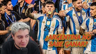 ¿Son los Argentinos Malos Ganadores en el Fútbol Opinión sobre sus Celebraciones [upl. by Tdnerb]