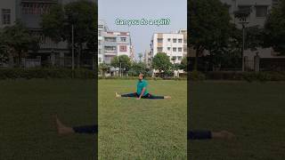 Why I learned to do split  Can you do a split TechAndFit frontsplit martialarts shorts [upl. by Annotahs]