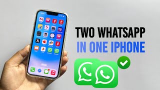 How To Use Two WhatsApp in iPhone  How To Use Multiple WhatsApp in iPhone  Two WhatsApp in iPhone [upl. by Scopp337]