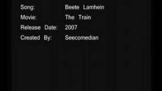 Beetein Lamhe  The Train [upl. by Robbi900]