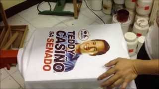 FULL COLOR SILKSCREEN PRINTING CMYK [upl. by Ecertak]