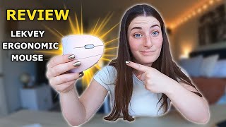 Lekvey Ergonomic Mouse Review [upl. by Wynne236]