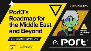 Port3’s Roadmap for the Middle East and Beyond [upl. by Lleret]