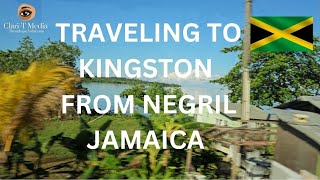 Traveling from Negril to Kingston Jamaica 🇯🇲 by Knutsford Express bus [upl. by Alaine508]