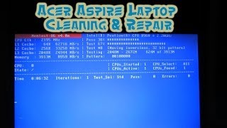 Acer V3 Laptop Diagnosis and Repair  A Helpful Video For Cleaning Up SpywareViruses [upl. by Simpkins]