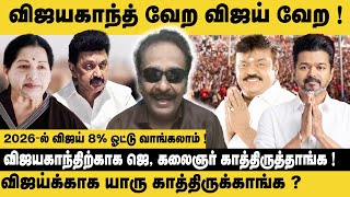 Vijayakanth வேற VIJAY வேற  2026ல் விஜய் 8 ஓட்டு வாங்கலாம்   Tharasu Shyam Interview  King 360 [upl. by Tse]