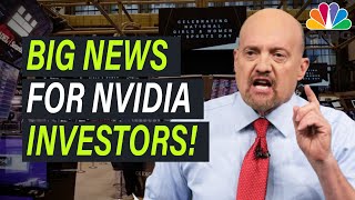 Jim Cramer quotThis NEW PARTNERSHIP Changes My Nvidia Prediction COMPLETELYquot [upl. by Verine]