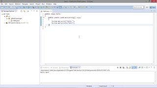 Ran ans erste Programm  Programmieren lernen mit Java – Das VideoTraining für Einsteiger [upl. by Yrac]