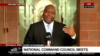 CORONAVIRUS  National Command Council set to meet on Sunday [upl. by Vanhomrigh]