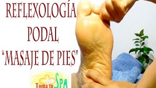 Masaje de pies quotreflexología podalquot aprende esta sencilla técnicaFoot Reflexology [upl. by Stetson]