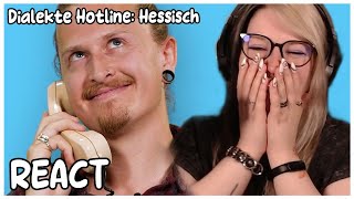 Zesschen reagiert Dialekte Hotline Hessisch [upl. by Swen]