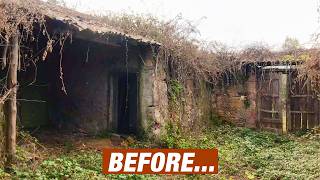 We bought Abandoned Stone House  Start to Finish 1 YEAR TIMELAPSE Full Renovation [upl. by Ricky]