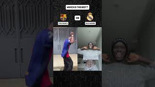 VISCA BARÇA Vs HALA MADRID Pt 27 shorts dance music halamadrid viscabarça laliga [upl. by Donadee834]