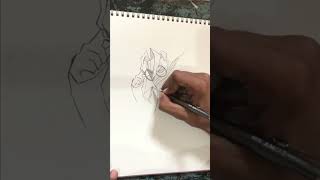 Okarun Pencil Drawing shorts anime drawing sketch dandadan danisharts okarun [upl. by Ennasor]