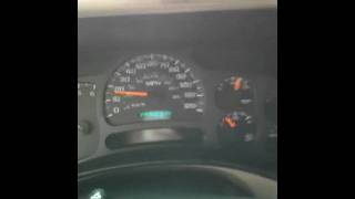 4wd launch in supercharged Tahoe with headers amp GT23 cam 085mph [upl. by Netsew]