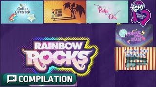 COMPILATION Equestria Girls Rainbow Rocks ALL SHORTS [upl. by Hewet]